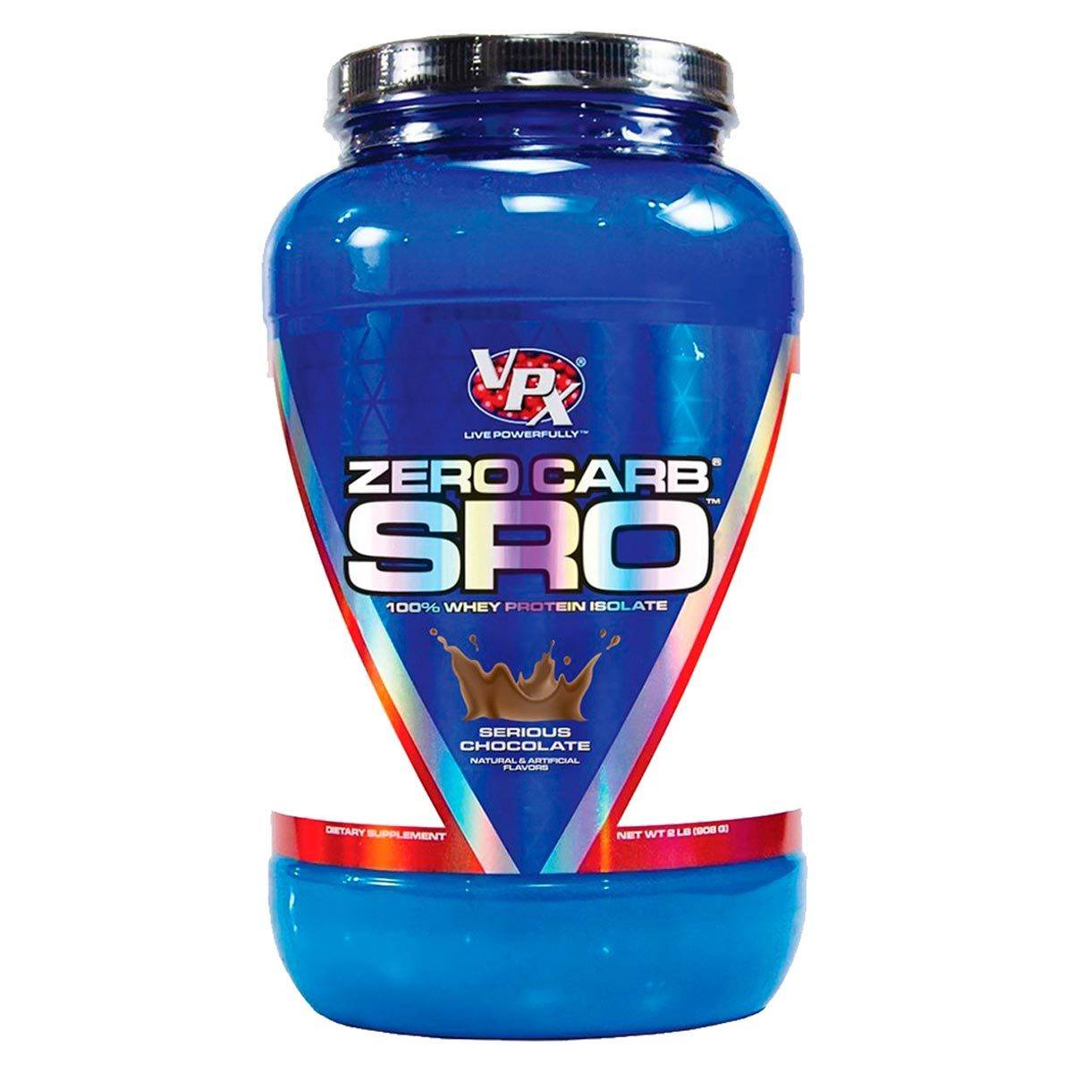VPX Zero Carb SRO 2 Lbs Protein VPX Serious Chocolate  (1059079323691)