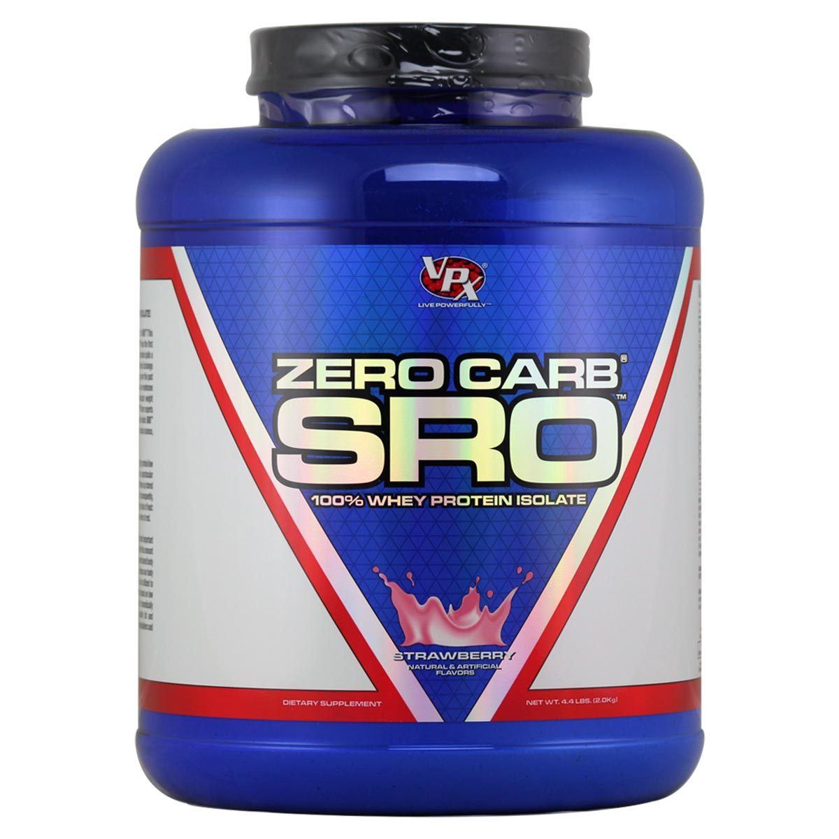 VPX Zero Carb SRO 4.4 Lbs Protein VPX Strawberry  (1058998878251)