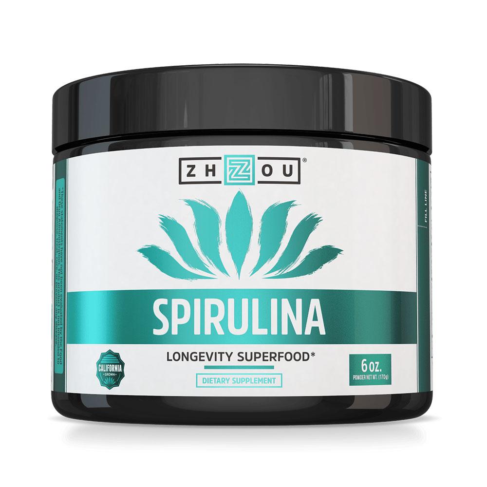 Zhou Spirulina 6oz Herbs ZHOU 