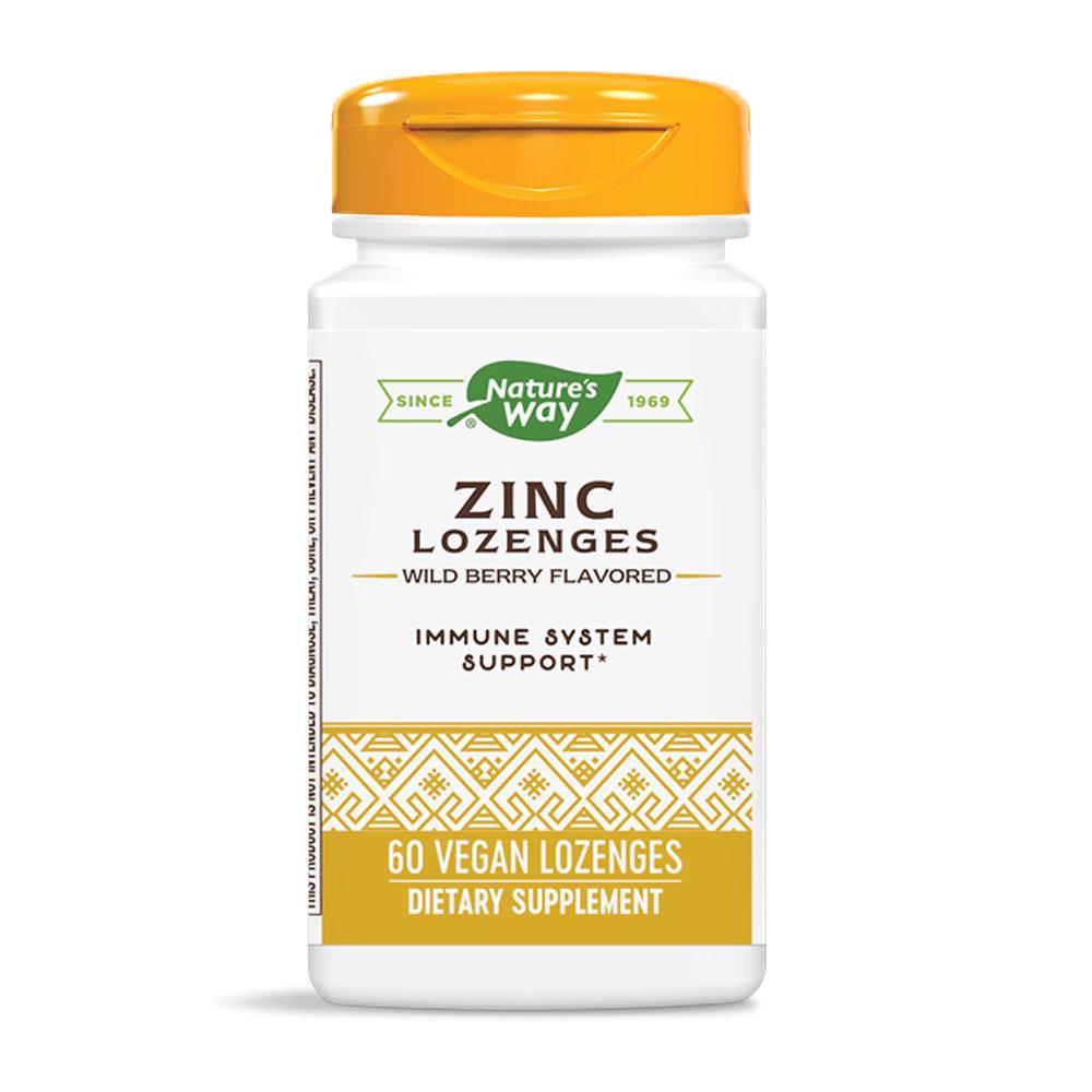 Nature's Way Zinc Lozenges 60 Lozenges Vitamins & Minerals Nature's Way  (4419002794049)