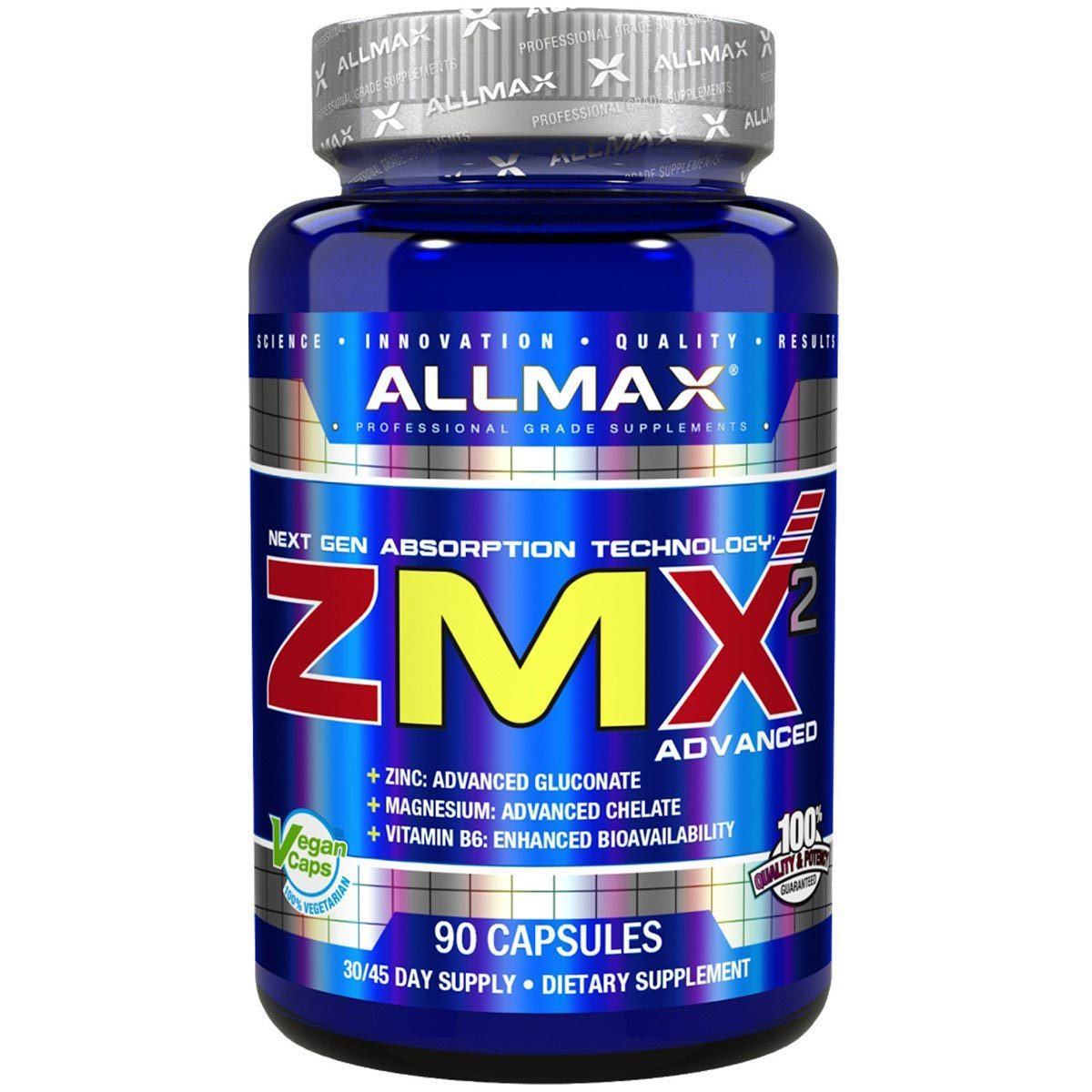 Allmax Nutrition ZMX2 Advanced 90 Caps Sleep Aid Allmax Nutrition  (1058614509611)